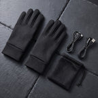 Guantes calefactables USB de doble lado con 3 niveles de calor y temporizador