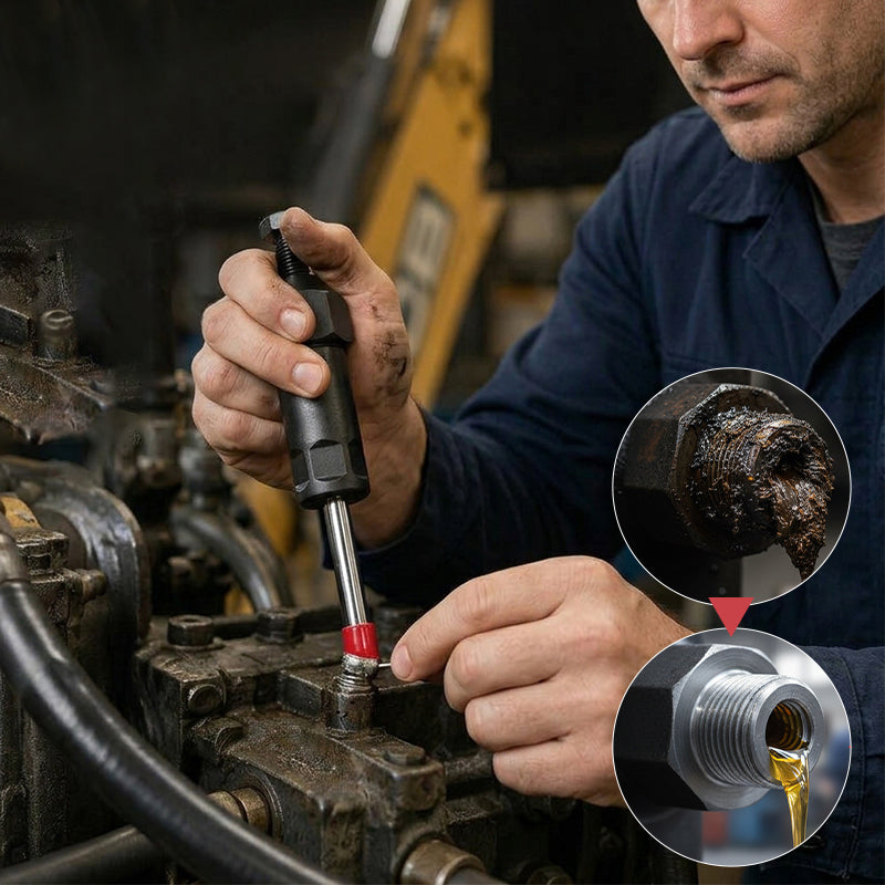 Tiendalodama Heavy Duty Grease Fitting Cleaner Tool