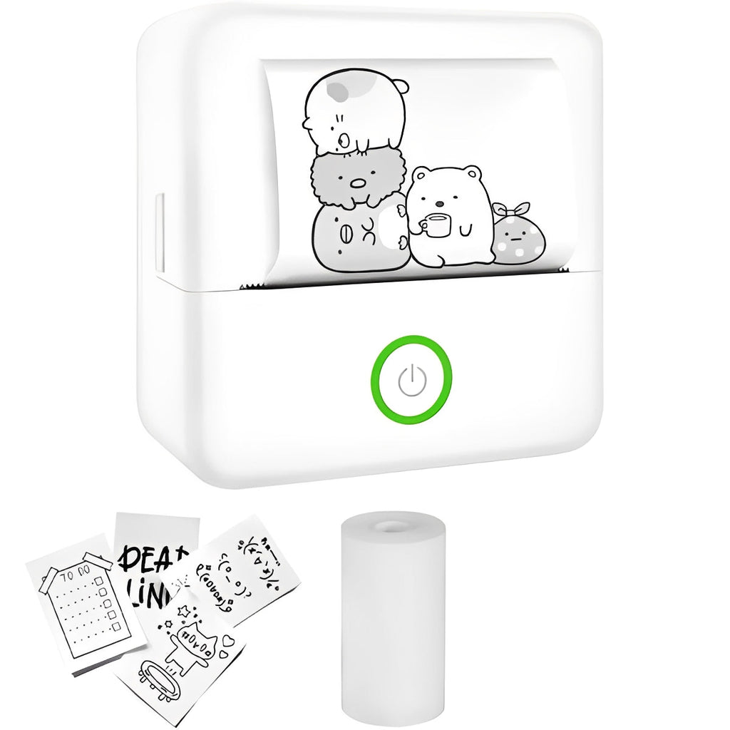 Impresora fotográfica portátil con Bluetooth - Creador de pegatinas térmicas sin tinta