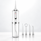 Irrigador dental inalámbrico recargable con boquillas reemplazables