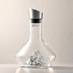 Jarra de vino de cristal con diseño iceberg | Eisbergkristall