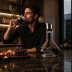 Jarra de vino de cristal con diseño iceberg | Eisbergkristall