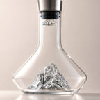 Jarra de vino de cristal con diseño iceberg | Eisbergkristall