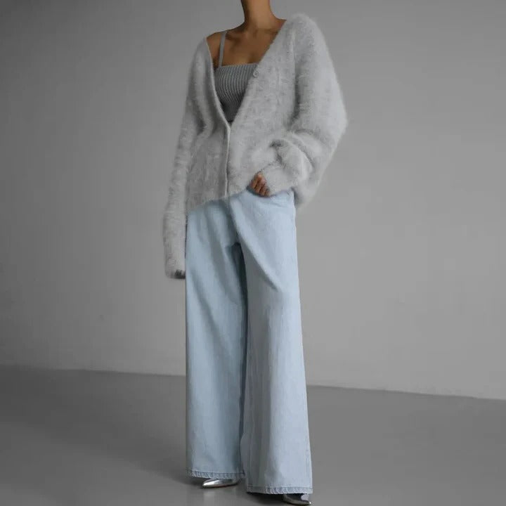 Jersey de mujer en punto de cachemir