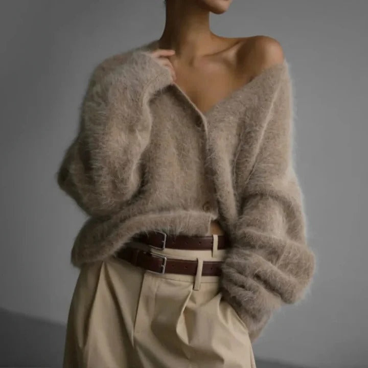 Jersey de mujer en punto de cachemir