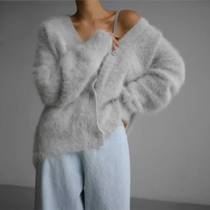 Jersey de mujer en punto de cachemir