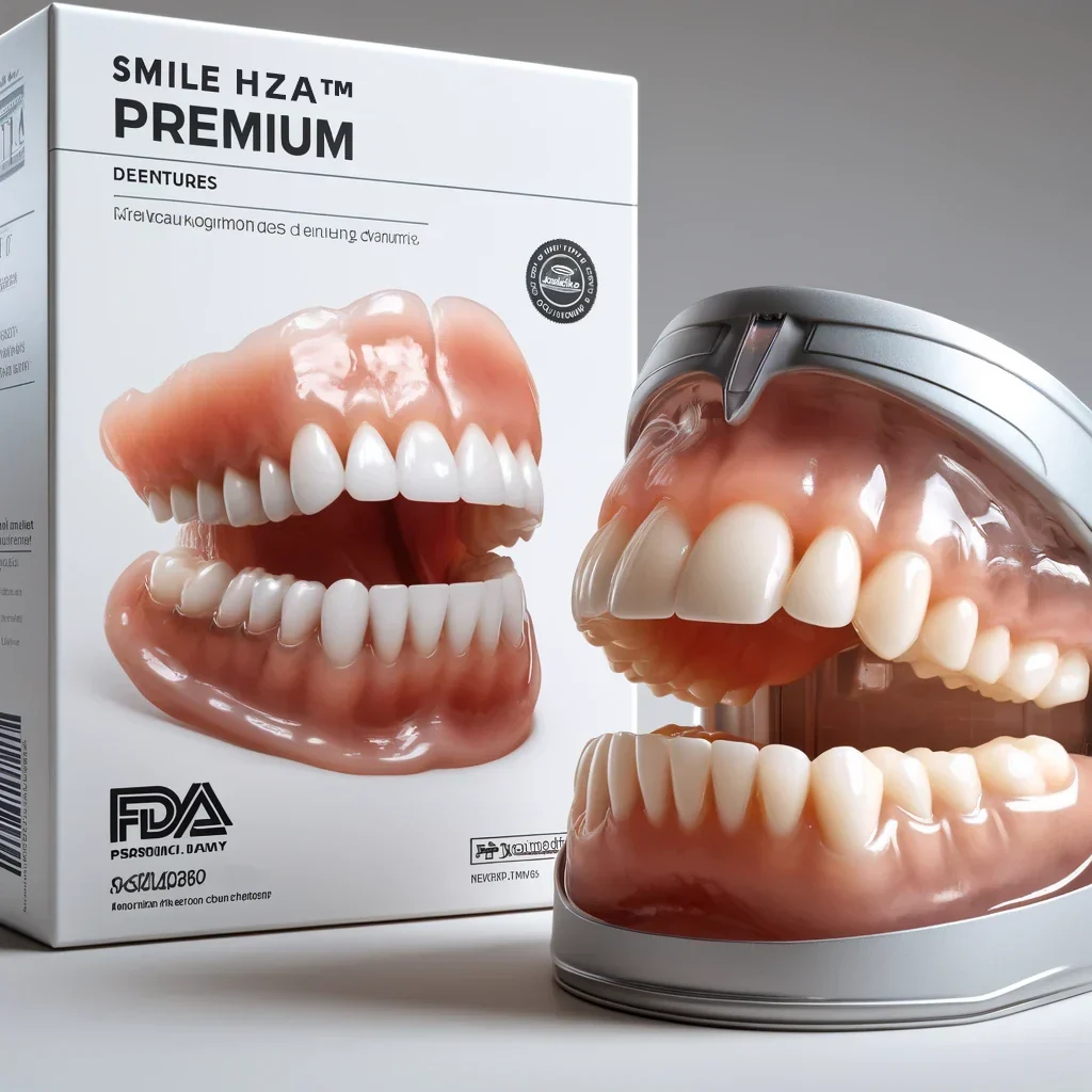 Juego de dentaduras de grado médico moldeables por calor (superior e inferior)