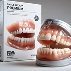 Juego de dentaduras de grado médico moldeables por calor (superior e inferior)