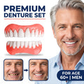 Juego de dentaduras de grado médico moldeables por calor (superior e inferior)