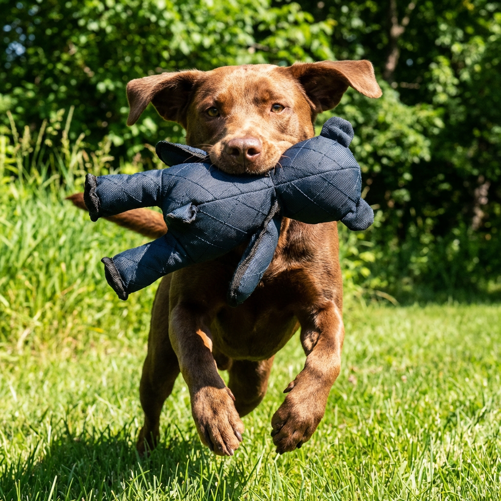 Juguete ultraresistente para perros mordedores intensos - Diseño de oso reforzado