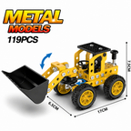 Kit de Construcción de Vehículo Metálico DIY – Montaje con Tornillos y Tuercas