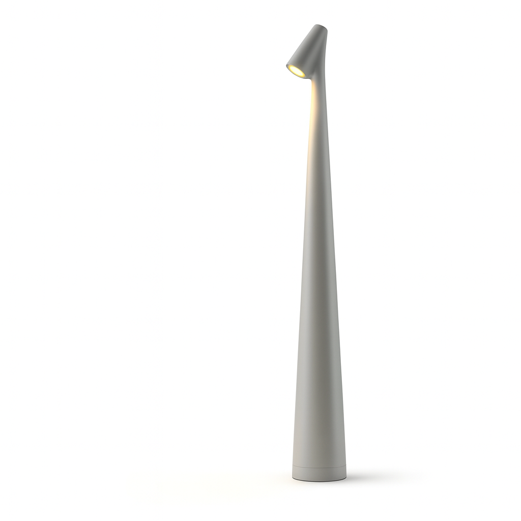 Lámpara de mesa LED recargable inalámbrica con regulador táctil