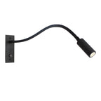 Lámpara de pared flexible - Luz de lectura minimalista para dormitorio y rincón de lectura