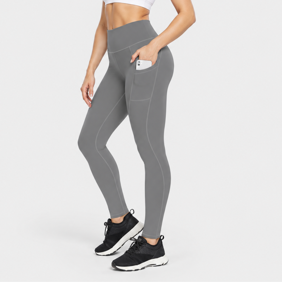 Leggings térmicos de cintura alta para caminar