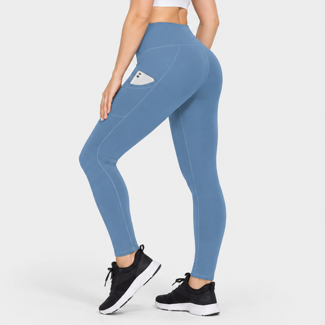 Leggings térmicos de cintura alta para caminar