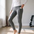 Leggings térmicos de cintura alta para caminar