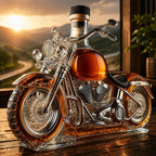 Licorera de whisky con forma de moto | DrehFass