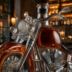 Licorera de whisky con forma de moto | DrehFass