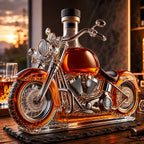 Licorera de whisky con forma de moto | DrehFass