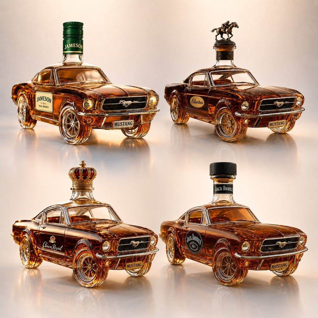 Licorera de whisky con forma de Mustang | Stallion Decanter