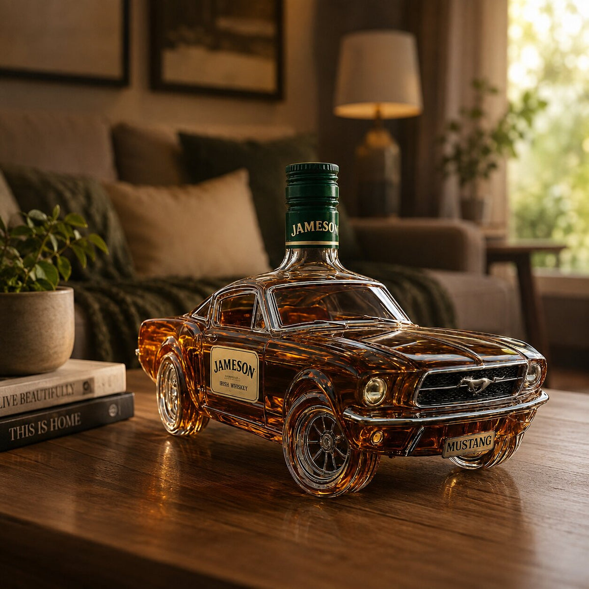 Licorera de whisky con forma de Mustang | Stallion Decanter