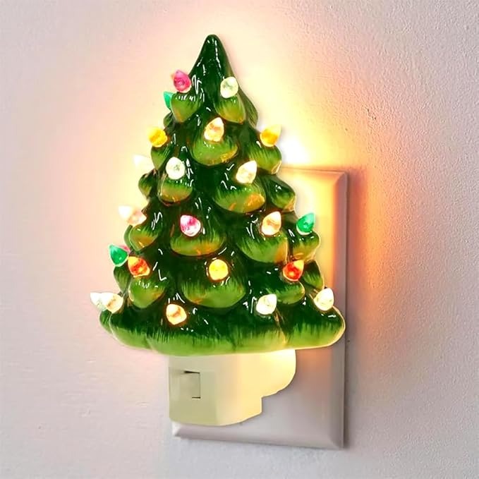 Luz nocturna árbol de Navidad