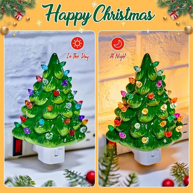 Luz nocturna árbol de Navidad