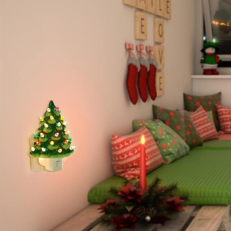 Luz nocturna árbol de Navidad