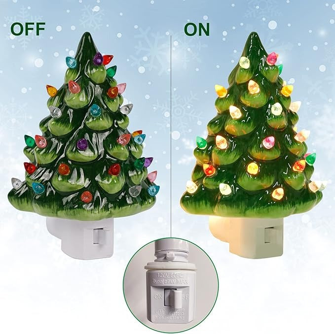 Luz nocturna árbol de Navidad