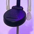 Luz solar de estaca esqueleto de Halloween impermeable LED para exterior lámpara de suelo de plástico para decoración de