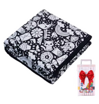 Manta DIY para colorear para niños, tejido suave de felpa, lavable y reutilizable