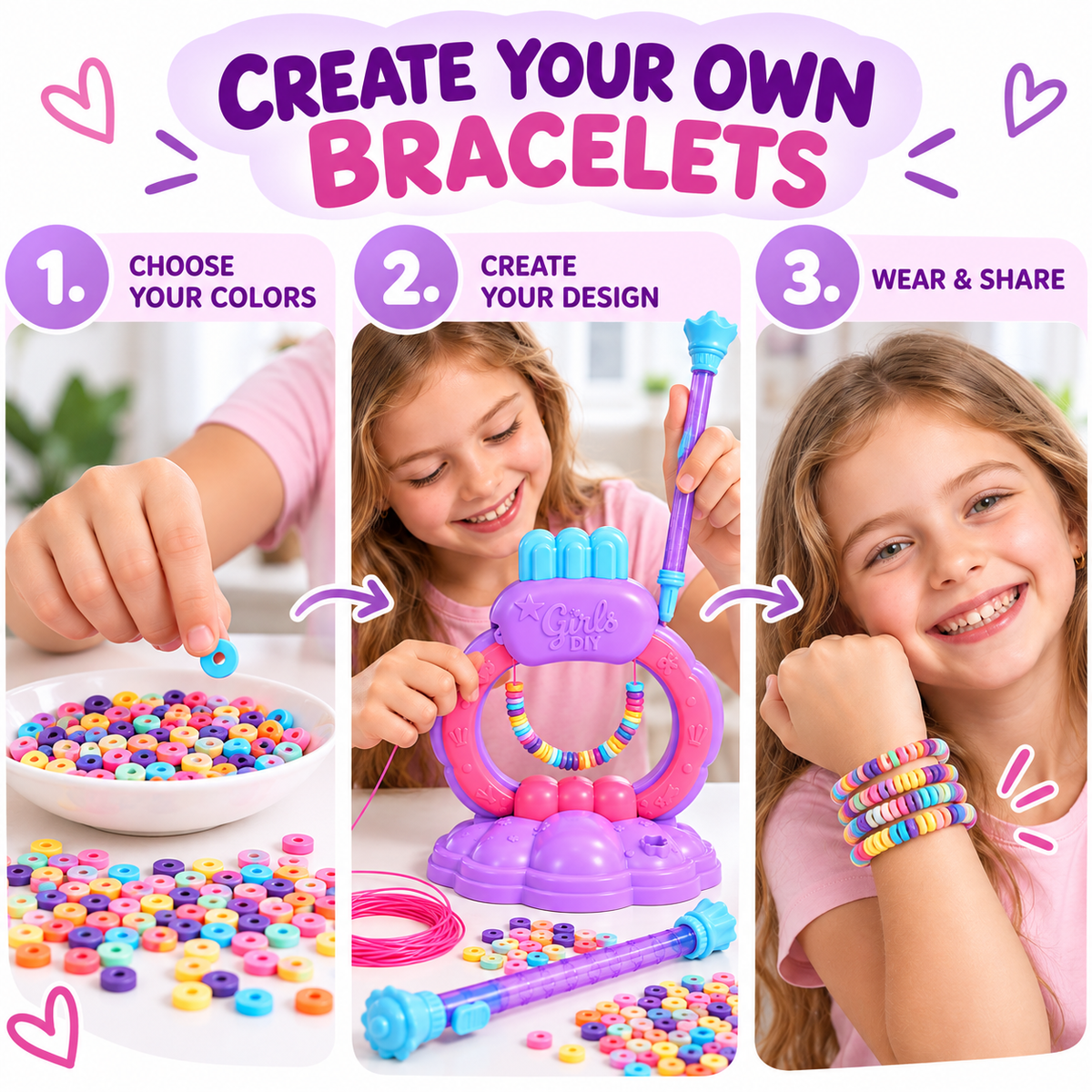 Máquina para hacer pulseras