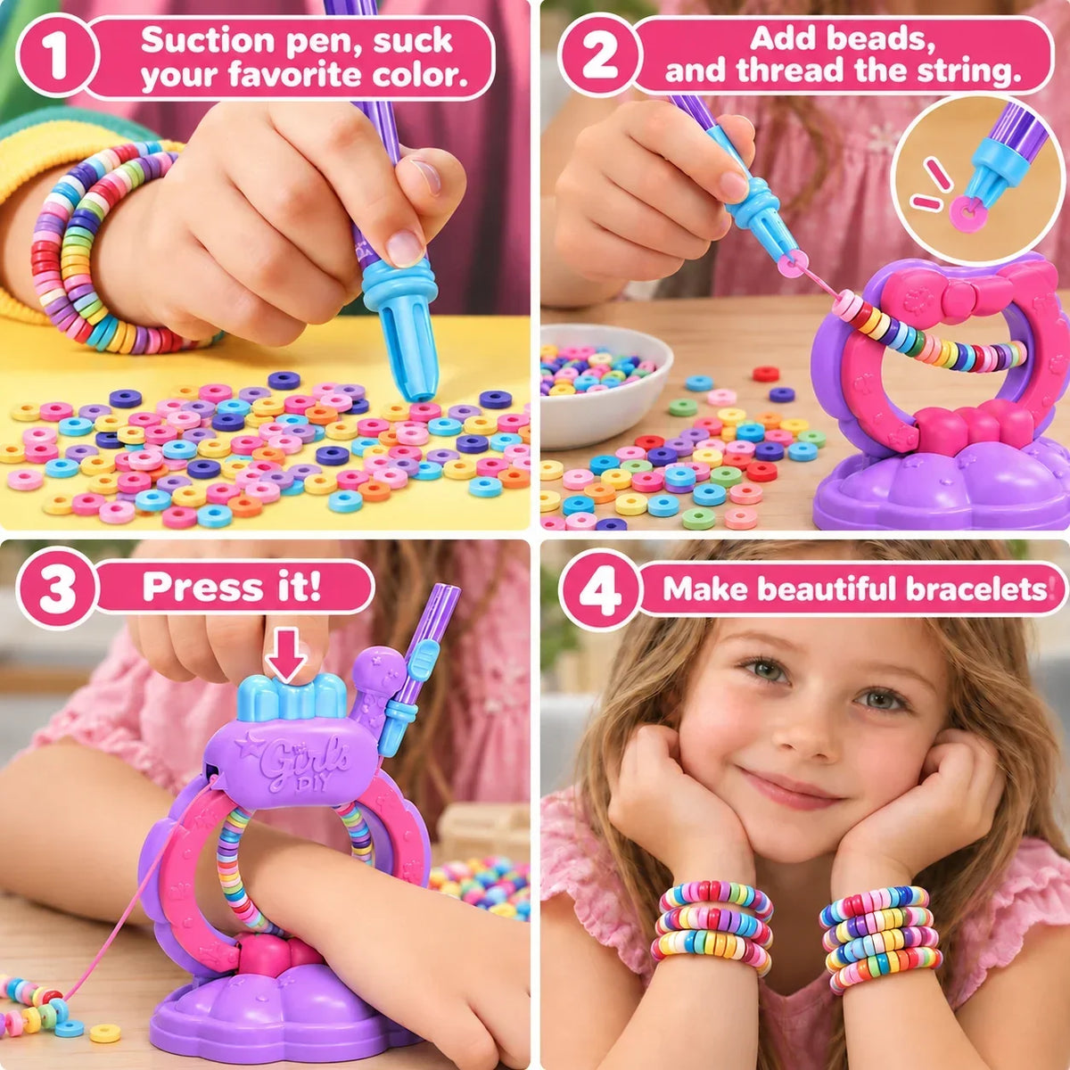 Máquina para hacer pulseras