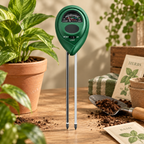 Medidor de humedad de suelo herramienta de jardinería sensor triple