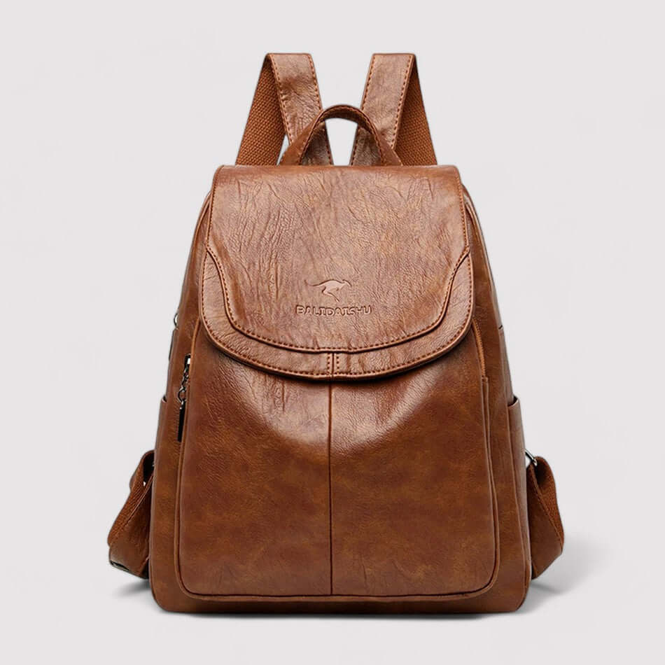 Mochila antirrobo de piel para mujer para viajes y uso diario
