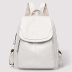 Mochila antirrobo de piel para mujer para viajes y uso diario