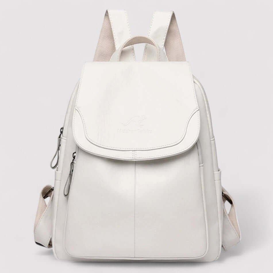 Mochila antirrobo de piel para mujer para viajes y uso diario