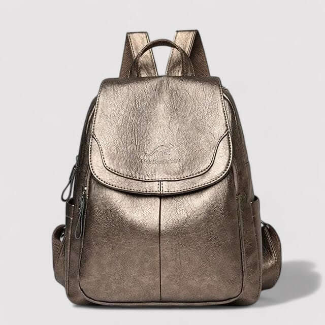 Mochila antirrobo de piel para mujer para viajes y uso diario