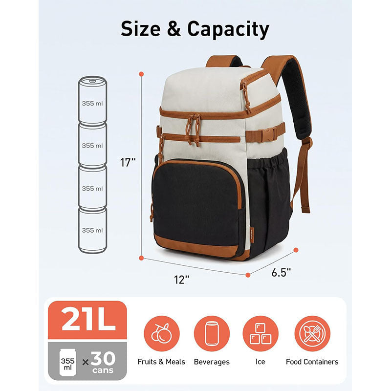 Mochila nevera isotérmica para comida