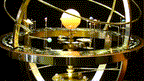 Gran modelo orrery del sistema solar – Representación planetaria detallada