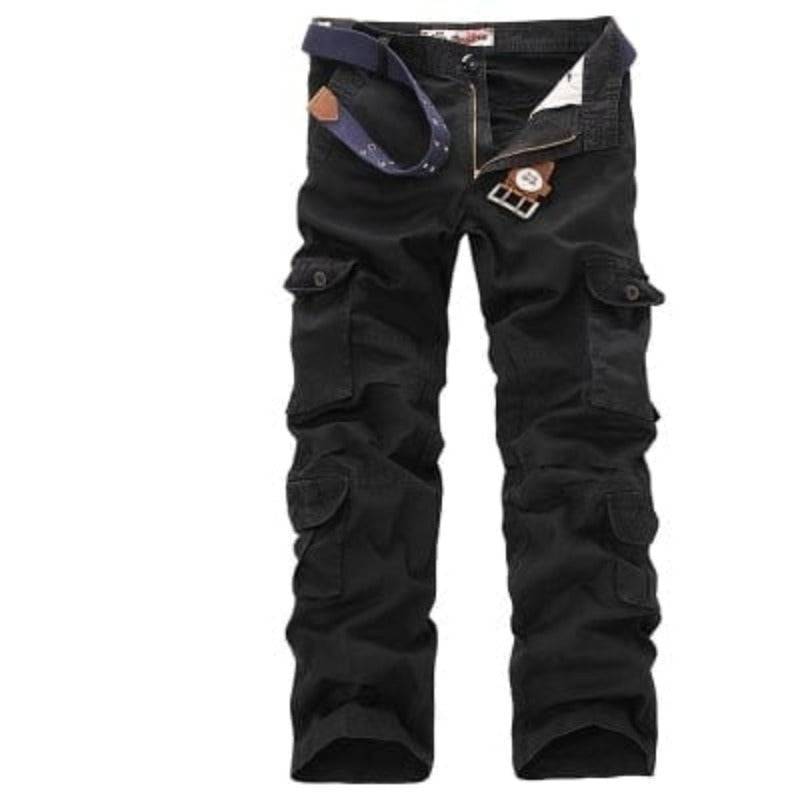 Pantalones cargo de exterior para hombre con múltiples bolsillos – construcción resistente