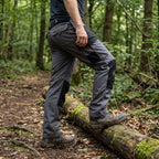 Pantalones cargo elásticos para hombre de mezcla de algodón para todas las estaciones con bolsillos