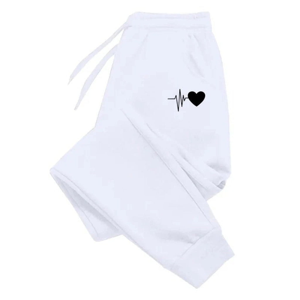 Pantalones de chándal de fitness para mujer con cintura ajustable con cordón y bolsillos laterales