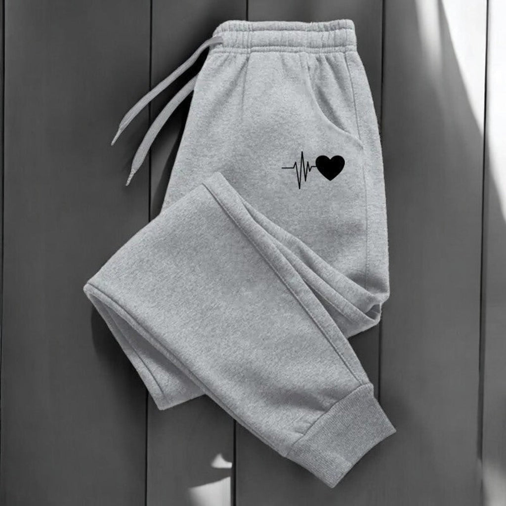 Pantalones de chándal de fitness para mujer con cintura ajustable con cordón y bolsillos laterales