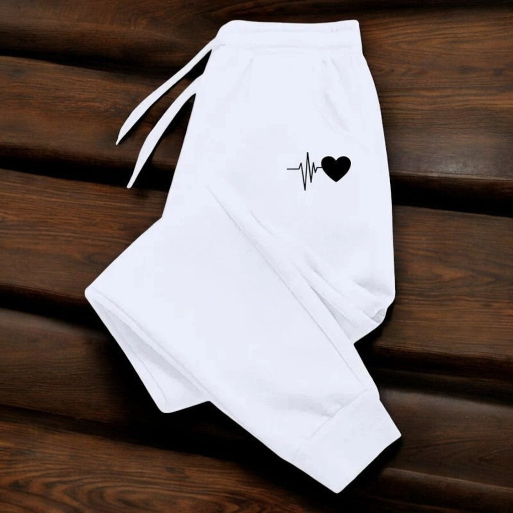 Pantalones de chándal de fitness para mujer con cintura ajustable con cordón y bolsillos laterales