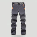 Pantalones de senderismo para hombre con forro polar y resistencia al agua
