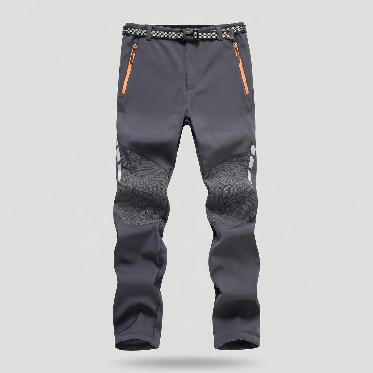 Pantalones de senderismo para hombre con forro polar y resistencia al agua