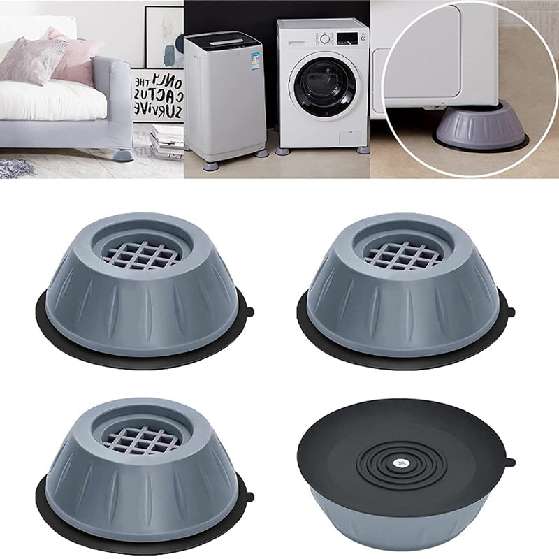 Almohadillas antivibración de goma para lavadoras y secadoras