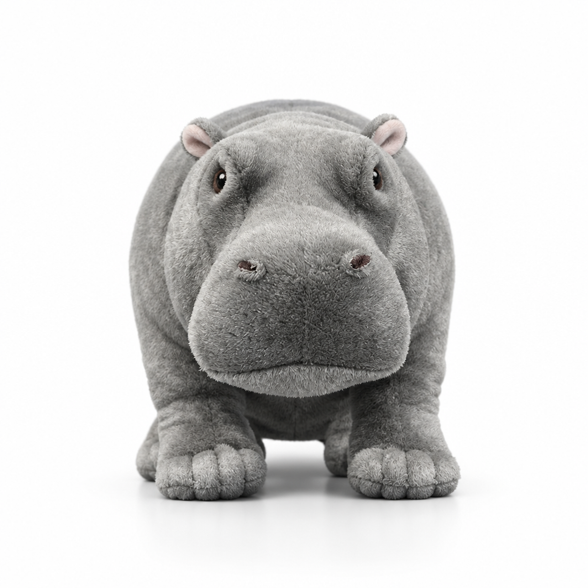 Peluche de hipopótamo realista - Animal de peluche suave y realista, 3+ años