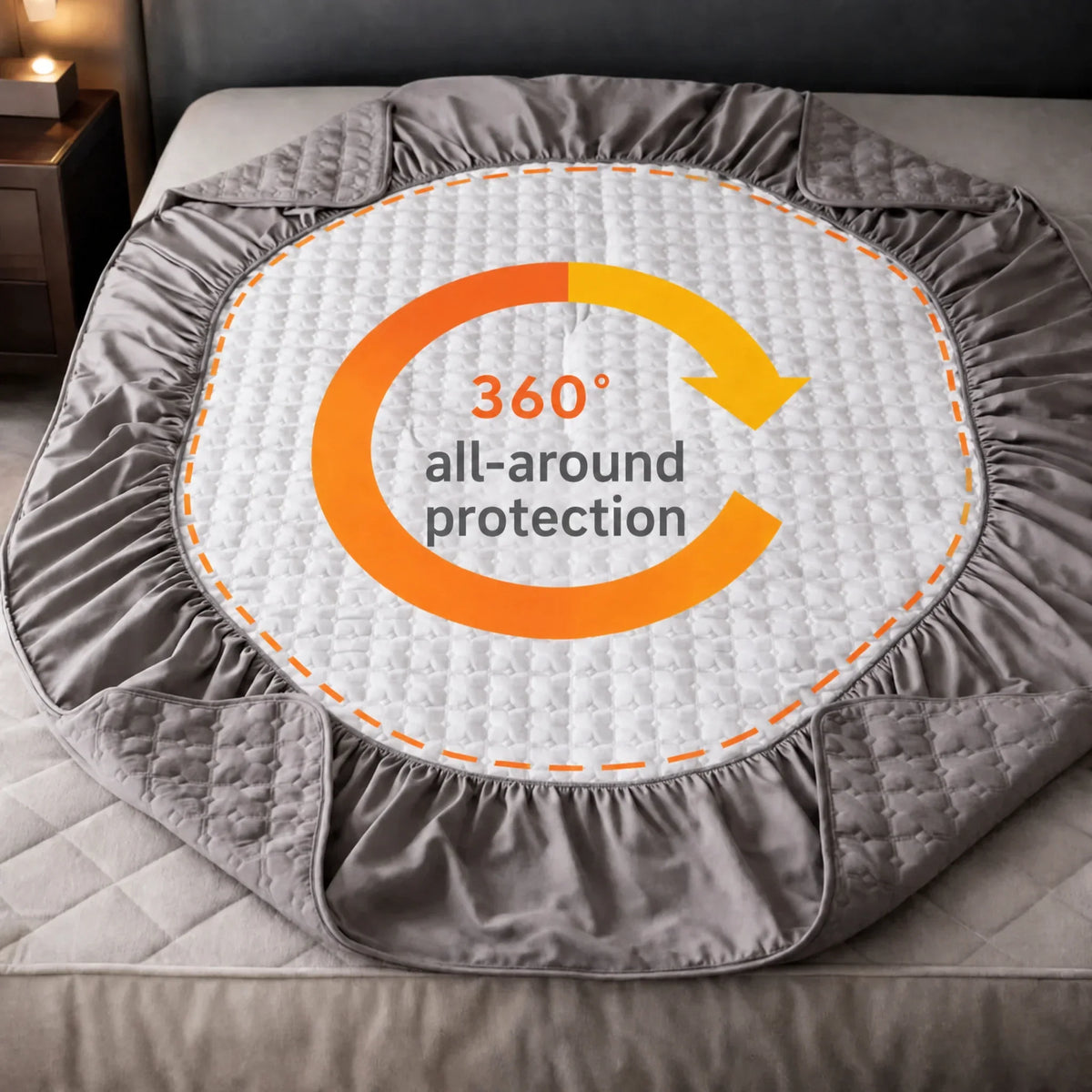 Protector de colchón impermeable